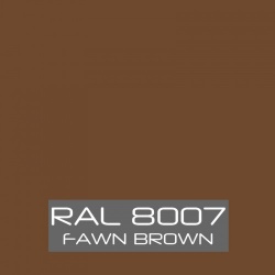 RAL 8007 Fawn Brown tinned Paint